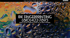 Desktop Screenshot of idkfingerprinting.com